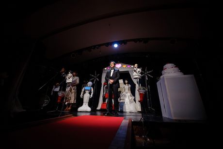 'Robo-kon' marriage ceremony, First robot wedding, Tokyo, Japan - 27 Jun 2015