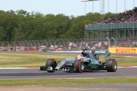 Lewis Hamilton His Mercedes F1 Car Editorial Stock Photo - Stock Image