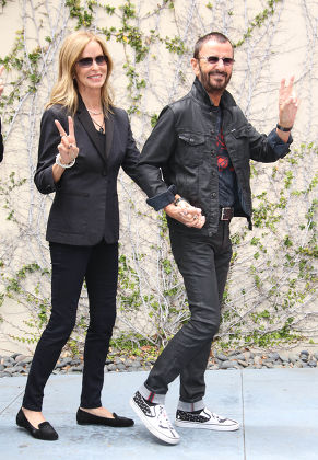 Ringo Starr Wife Barbara Bach Editorial Stock Photo - Stock Image