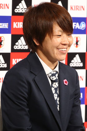 Japan Women's Football team, World Cup press conference, Chiba, Japan - 07 Jul 2015