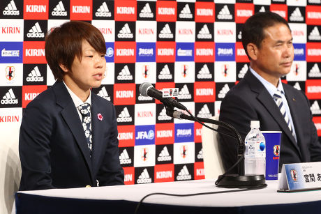 Japan Women's Football team, World Cup press conference, Chiba, Japan - 07 Jul 2015