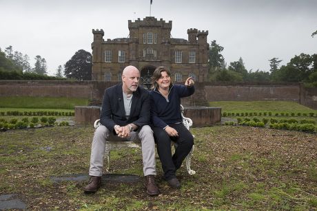 Geoff Ellis and Anna Roberts at Strathallan Castle, Scotland, Britain - 26 Jun 2015