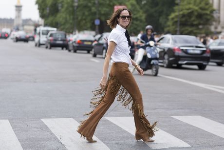 Street Style, Autumn Winter 2015, Haute Couture, Paris Fashion Week, France - 07 Jul 2015