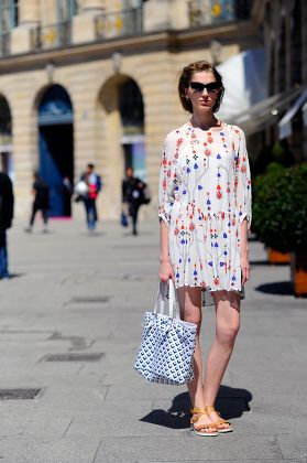 Street Style at Autumn Winter 2015, Haute Couture, Paris Fashion Week, France - Jul 2015