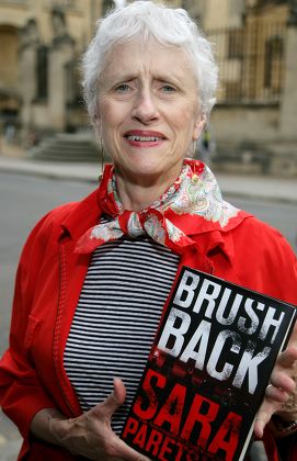 Sara Paretsky 'Brush Back' book promotion, Oxford, Britain - 15 Jul 2015