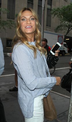 Heather Thomson out and about, New York, America - 15 Jul 2015