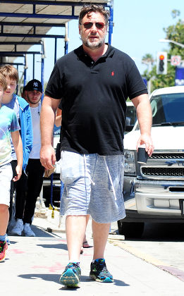 Russell Crowe out and about, Los Angeles, America - 16 Jul 2015