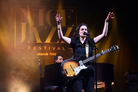 Yael Naim performing at the Nice Jazz Festival, France - 10 Jul 2015
