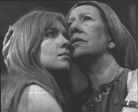 Jane Asher And Flora Robson In Theatrical Play 'the Trojan Women'. Box 0604 06072015 00449a.jpg.