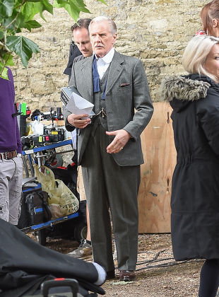 Downton Abbey on location filming, Bampton, Oxfordshire, Britain - 22 Jul 2015
