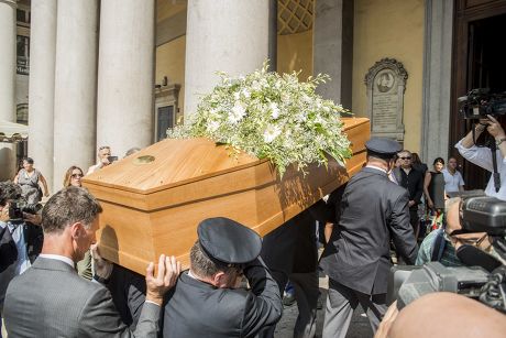 Funeral of Elio Fiorucci, Milan, Italy - 22 Jul 2015