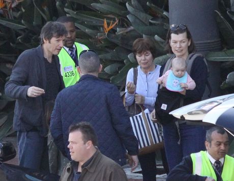 Milla Jovovich out and about, Cape Town, South Africa - 25 Jul 2015