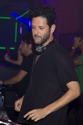 DJ Guy Gerber performs at Gotha Club nightclub, Palm Beach Cannes, France - 24 Jul 2015