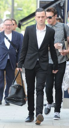 Gareth Varey Tulisa Contostavlos's Manager Arrives At Stratford Magistrate Court Where He Was Cleared Of Threatening Behaviour Towards Celebrity Blogger Savvas Morgan At The V Festival In Chelmsford 2013.