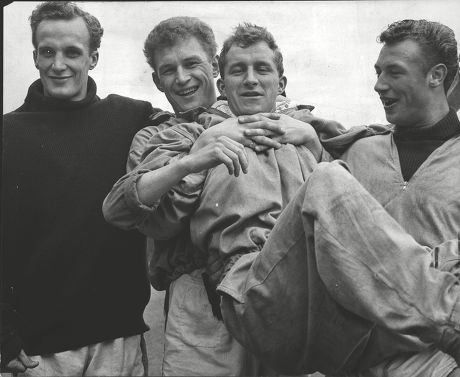 Leicester City F.c. Footballers (no Order) John Sjoberg Graham Cross Dave Gibson And Mike Stringfellow. Box 0606 13072015 00060a.jpg.
