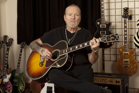 Allman Brothers Singer Gregg Allman Poses Editorial Stock Photo - Stock