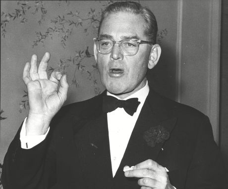 John Hay Whitney American Ambassador London Editorial Stock Photo
