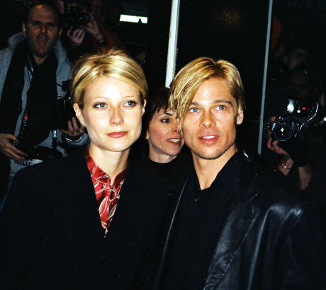 Gwyneth Paltrow Brad Pitt Editorial Stock Photo - Stock Image