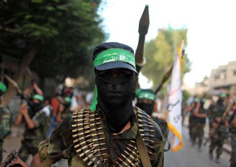 Members Ezzedeen Alqassam Brigades Armed Wing Editorial Stock Photo ...