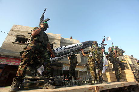 Members Ezzedeen Alqassam Brigades Armed Wing Editorial Stock Photo ...