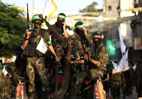 Members Ezzedeen Alqassam Brigades Armed Wing Editorial Stock Photo ...