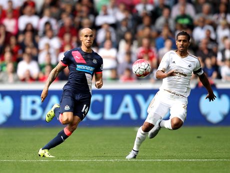 Swansea City v Newcastle United, Great Britain - 15 Aug 2015