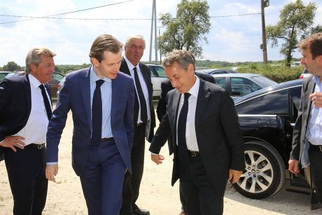 Nicolas Sarkozy meets with Republican Mayors, Saint Fargeau, France - 19 Aug 2015