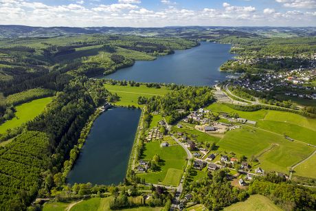 Sorpe Dam Compensating Reservoir Sundern Sauerland Editorial Stock ...