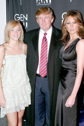 Donald Trump Melania Knauss Model Editorial Stock Photo - Stock Image