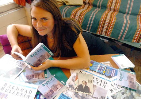 CATHERINE ARNOLD AUTHOR OF 'GUIDE TO BAGHDAD', LONDON, BRITAIN - 15 OCT 2004