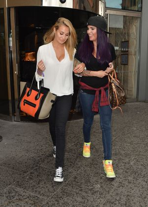Cami Li and Chloe Goodman out and about, London, Britain - 28 Aug 2015