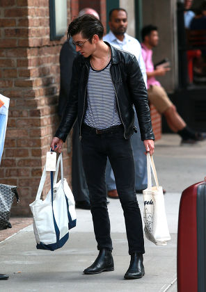 Alex Turner and girlfriend Taylor Bagley out and about, New York, America - 27 Aug 2015
