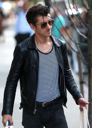Alex Turner and girlfriend Taylor Bagley out and about, New York, America - 27 Aug 2015