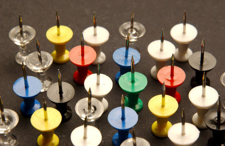 Drawing Pins Editorial Stock Photo - Stock Image | Shutterstock
