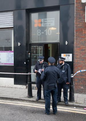 Police Forensic Officers Seen Working Greatorex Editorial Stock Photo ...