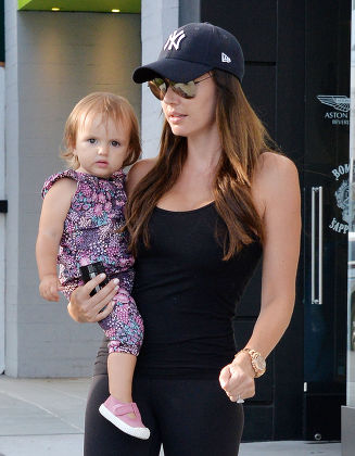 Tamara Ecclestone and daughter Sophia out and about, Los Angeles, America - 15 Sep 2015