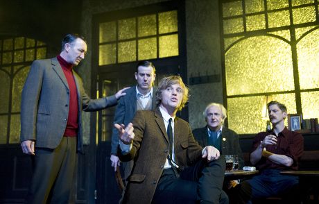 'Hangmen' Play by Martin McDonagh performed at the Royal Court Theatre, London, UK, 16 Sep 2015