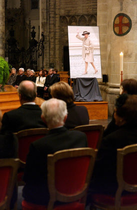 SOLEMN SERVICE IN MEMORY OF GRAND DUCHESS JOSEPHINE CHARLOTTE OF LUXEMBOURG, BRUSSELS, BELGIUM - 18 JAN 2005
