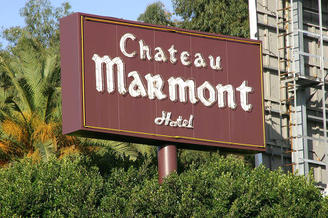 Chateau Marmont Hotel Sign Beverly Hills Editorial Stock Photo - Stock ...