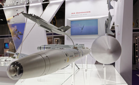 Missile Manufacturer Mbda Display Their Products Editorial Stock Photo ...