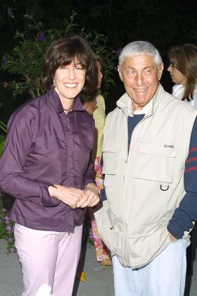 Director Nora Ephron (left) and Don Hewitt at a party to celebrate the African Enviromental Film Foundation's latest film "Wanted Dead or Alive" at the home of producer Arne Glimcher in East Hampton, New York on July 13, 2002.

East Hampton, New York

Photo® Matt Baron/BEImages.net