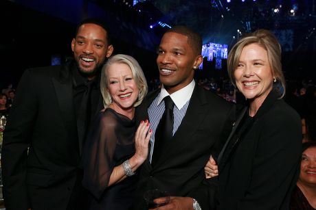 Will Smith Helen Mirren Jamie Foxx Editorial Stock Photo - Stock Image