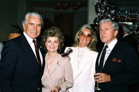 John Forsythe Wife Julie Warren Merv Editorial Stock Photo - Stock ...