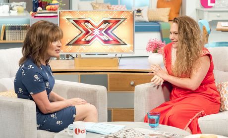 Lorraine Kelly Lucy Duffield Editorial Stock Photo - Stock Image