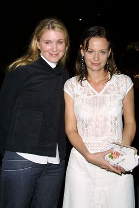 Tristine Skyler (left) and Samantha Mathis at the after-party for the opening night performance of "The Elephant Man" on Broadway at Tavern on the Green in New York City on April 14, 2002.

Manhattan, New York

Photo® Matt Baron/BEI