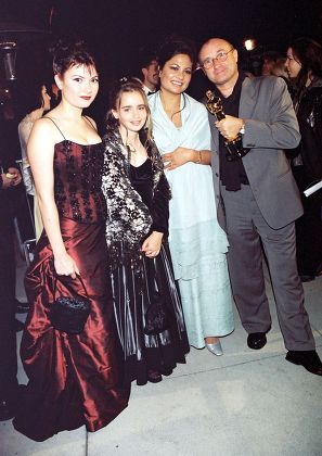 Phil Collins Wife Oriane Daughters Joely Editorial Stock Photo - Stock