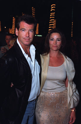 Pierce Brosnan Keely Shaye Smith Editorial Stock Photo - Stock Image