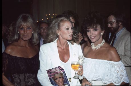 Linda Evans Ursula Andress Joan Collins Editorial Stock Photo - Stock