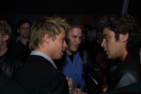 Brad Pitt Benicio Del Toro Editorial Stock Photo - Stock Image