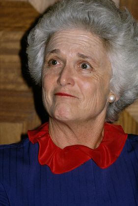 Former First Lady Barbara Bush Editorial Stock Photo - Stock Image